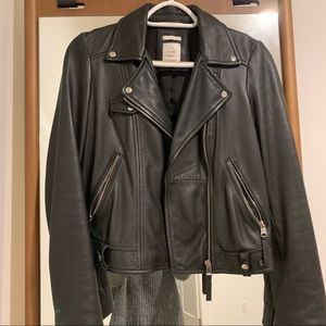 Zara Real Leather Jacket